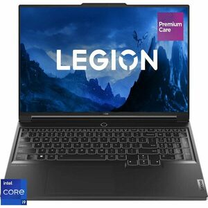 Laptop Lenovo Gaming 16'' Legion 7 16IRX9, 3.2K IPS 165Hz G-Sync, Procesor Intel® Core™ i9 14900HX (36M Cache, up to 5.80 GHz), 32GB DDR5, 1TB SSD, GeForce RTX 4060 8GB, No OS, Eclipse Black, 3Yr Onsite Premium Care imagine