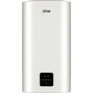 Boiler electric Ferroli TITANO TWIN 50, 1800 W, 50 l, control Wi-Fi, rezervor dublu, panou de control digital imagine
