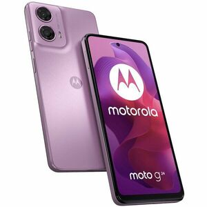 Telefon mobil Motorola Moto g24, Dual SIM, 4GB RAM, 128GB, Pink Lavender imagine