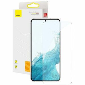 Tempered Glass Baseus Screen Protector for Samsung S23 imagine