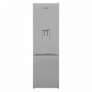 Combina frigorifica Heinner HC-V288SWDE+, Less Frost, Dozator de apa, 288 L, Lumina LED, Clasa E, H 180 cm, Argintiu imagine