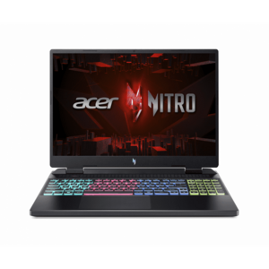 Laptop Acer Gaming 16'' Nitro 16 AN16-51, WUXGA IPS 165Hz, Procesor Intel® Core™ i7-13700H (24M Cache, up to 5.00 GHz), 16GB DDR5, 512GB SSD, GeForce RTX 4050 6GB, No OS, Black imagine