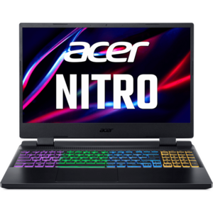 Laptop Acer Gaming 15.6'' Nitro 5 AN515-58, FHD IPS 144Hz, Procesor Intel® Core™ i7-12650H (24M Cache, up to 4.70 GHz), 16GB DDR5, 1TB SSD, GeForce RTX 4050 6GB, No OS, Black imagine