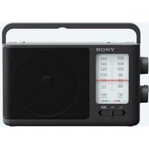 Radio Portabil Sony ICF506, FM/AM, Mufa casti (Negru) imagine