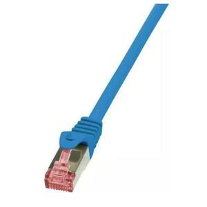 Cablu S/FTP LogiLink CQ2072S, Cat6, LSZH, cupru, 5 m, AWG27, dublu ecranat (Albastru) imagine