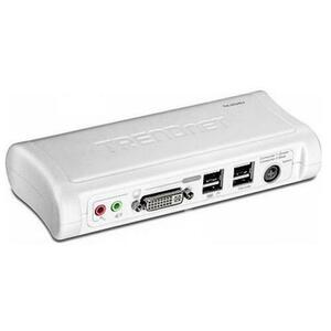 Switch KVM TRENDnet TK-204UK, 2 Porturi, DVI, USB imagine