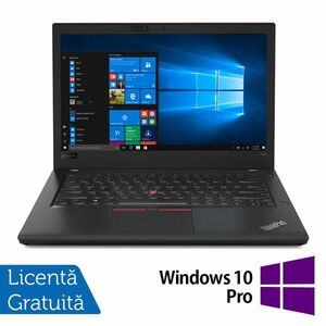 Laptop Refurbished LENOVO ThinkPad T480, Intel Core i5-8250U 1.60 - 3.40GHz, 16GB DDR4, 512GB SSD, 14 Inch Full HD, Webcam + Windows 10 Pro imagine
