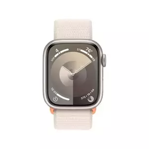 Smartwatch Apple Watch 9 GPS 45mm Carcasa Starlight Aluminium Bratara Starlight Sport imagine