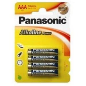 Baterii Foto Alkaline Panasonic LR03APB/4BP, 1.5 V, 4 Buc imagine