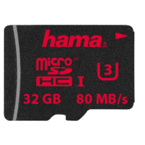 Card de memorie Hama micro SDHC 32GB, UHS-I + Adaptor imagine