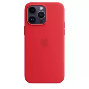 Husa de protectie Apple cu MagSafe pentru iPhone 14 Pro Max Silicon Red imagine