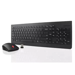 Kit Tastatura & Mouse Lenovo Essential Wireless 4X30M39497 US Layout Black imagine
