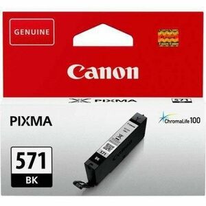 Cartus cerneala Canon CLI-571BK, black, capacitate 7ml imagine