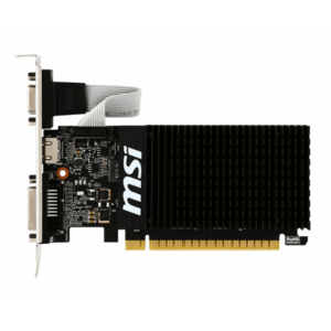 Placa video MSI GeForce GT 710, 1GB DDR3, HDMI/DVI/VGA, High Profile imagine