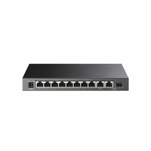Switch cu 10 porturi TP-Link Gigabite TL-SG1210PP, 20 Gbps, 14.88 Mpps, 205 m, plug & play, PoE+ imagine