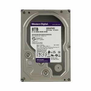 Hard Disk Western Digital WD Purple WDBGKN0080HNC-WRSN, 8TB, 256MB, 5400 RPM imagine