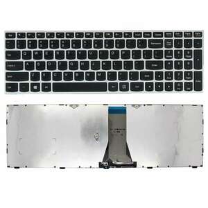 Tastatura Lenovo B50 Rama Argintie imagine