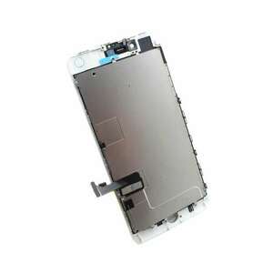 Display iPhone 8 Plus LCD Alb Complet Cu Tablita Metalica Si Conector Amprenta imagine