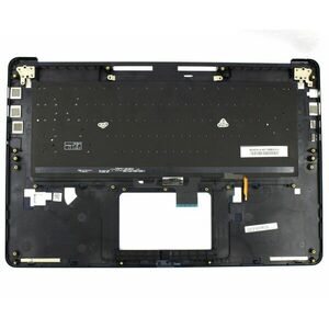 Tastatura Asus Zenbook Pro UX550GD Neagra cu Palmrest Albastru Inchis iluminata backlit imagine