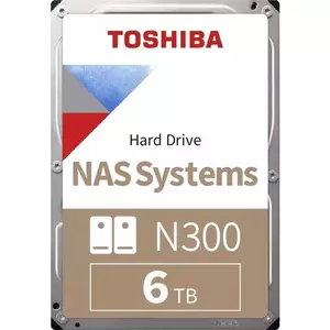 Hard Disk Desktop Toshiba N300 NAS 6TB 7200RPM SATA 3 retail imagine