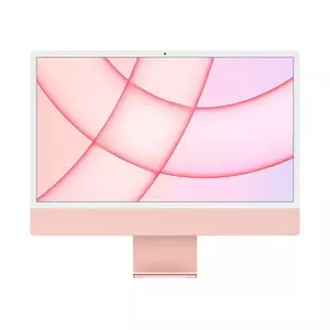 Sistem All-In-One Apple iMac 2021 24" Retina 4.5K Apple M1 8-core CPU 7-core GPU RAM 8GB SSD 256GB Tastatura RO Mac OS Big Sur Pink imagine