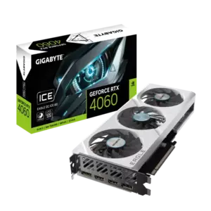 Placa Video Gigabyte GeForce RTX 4060 EAGLE OC ICE 8G 8GB GDDR6 128 biti imagine