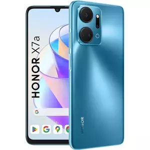 Telefon Mobil Huawei Honor X7a 128GB Flash 4GB RAM Dual SIM 5G Ocean Blue imagine