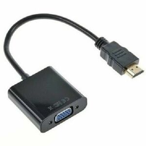 Adaptor HDMI-A(M) ->VGA (F), black imagine