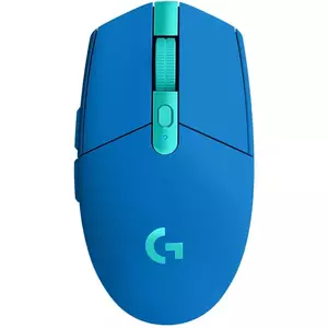 Mouse gaming wireless Logitech G305 LightSpeed Hero 12K DPI, Albastru imagine