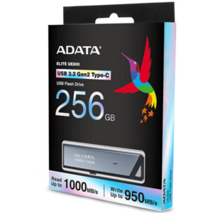 USB Flash Drive ADATA 256GB, UE800, USB Type-C, Black imagine