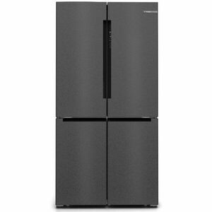Combina frigorifica Bosch KFN96AXEA, 605 l, NoFrost, Home Connect, Clasa E, H 183 cm, Inox negru AntiAmprenta imagine