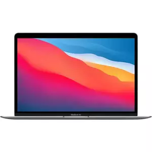 Laptop Apple MacBook Air 13-inch, True Tone, procesor Apple M1 , 8 nuclee CPU si 7 nuclee GPU, 16GB, 512GB SSD, INT KB, Space Grey imagine