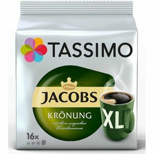 Capsule cafea Tassimo Jacobs Krönung XL, 16 bauturi x 195 ml, 16 capsule imagine