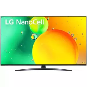 Televizor LED LG 43NANO763QA, 108 cm, Smart TV 4K Ultra HD, Clasa G imagine