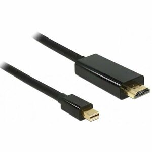 Cablu mini Displayport 1.1 male > HDMI-A male 3m, black imagine