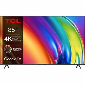 Televizor LED TCL 85P745, 214 cm, Smart Google TV, 4K Ultra HD, Clasa G imagine