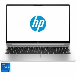 Laptop HP ProBook 450 G10 cu procesor Intel Core i7-1355U 10-Core (1.7GHz, up to 5.0GHz, 12MB), 15.6 inch FHD, NVIDIA RTX 2050- 4GB GDDR6, 16GB DDR4, SSD, 512GB PCIe NVMe, Free DOS, Pike Silver imagine
