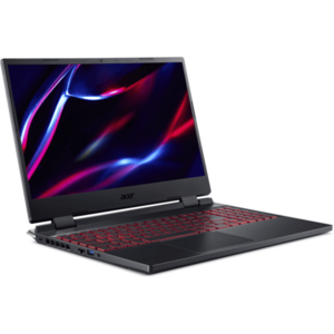 Laptop Acer Gaming 15.6'' Nitro 5 AN515-46, FHD IPS 144Hz, Procesor AMD Ryzen™ 7 6800H, 16GB DDR5, 512GB SSD, GeForce RTX 3050 4GB, No OS, Obsidian Black imagine