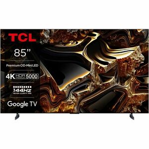 Televizor TCL MiniLed 85X955, 214 cm, Smart Google TV, 4K Ultra HD, 100Hz, Clasa G imagine