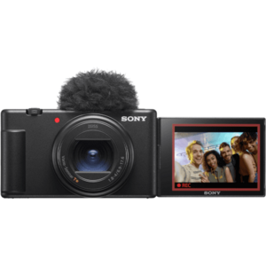 Camera Vlogging Sony ZV-1 II, 4K, Obiectiv 18-50mm, Negru imagine
