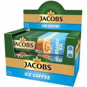 Cafea instant, Jacobs 3 in 1 Ice Coffee, 18 g x 24 plicuri imagine