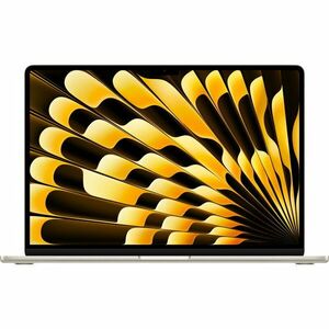 Laptop Apple MacBook Air 15 cu procesor Apple M3, 8 nuclee CPU si 10 nuclee GPU, 8GB, 512GB SSD, Starlight, INT KB imagine