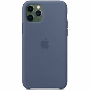 Husa de protectie Apple Silicone pentru iPhone 11 Pro, Alaskan Blue imagine