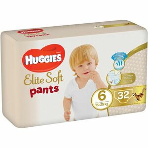 Scutece chilotel Huggies Elite Soft Pants Mega marimea 6, 15-25 kg, 32 buc imagine