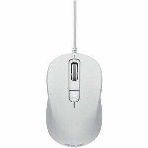 Mouse MU101C, Optic, cu fir de 1.5 metri, USB, rezolutie 1000dpi, alb imagine