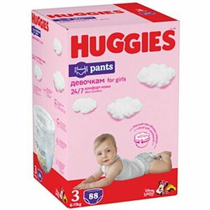 Scutece chilotel Huggies Virtual Pack 3, Girl, 6-11 kg, 88 buc imagine