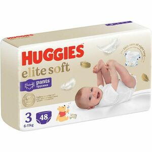 Scutece chilotel Huggies Elite Soft Pants 3, 6-11 kg, 48 buc imagine