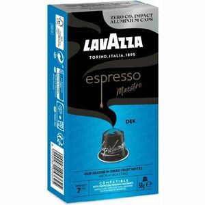 Cafea capsule Lavazza Decaffeinato, compatibile Nespresso, aluminiu, 10x5, 7g imagine