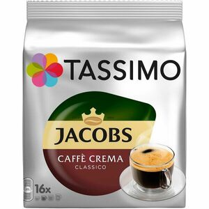 Capsule cafea, Jacobs Tassimo Café Crema Classico, 16 bauturi x 150 ml, 16 capsule imagine