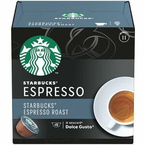 Capsule cafea Starbucks Espresso Roast by Nescafé Dolce Gusto, prajire intensa, 12 capsule, 66g imagine